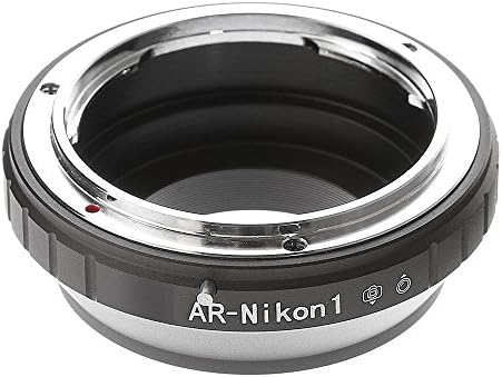 Адаптер за закрепване на обектива FOTGA за обектив Konica AR-Mount за огледален фотоапарати Nikon 1 J1 J2 J3 V1 V2 V3