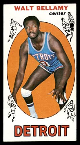 Баскетбол NBA 1969-70 Topps 95 Уолт Белами, БИВШ Экселлент Пистънс