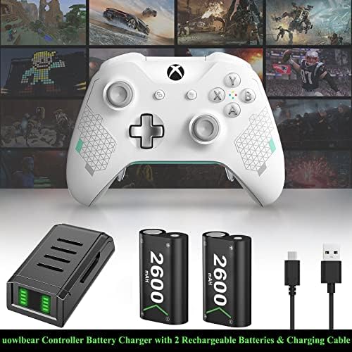 зарядно устройство за безжичен контролер uowlbear контролера на Xbox One, Xbox Series x/s, Батерии Xbox One, Xbox One