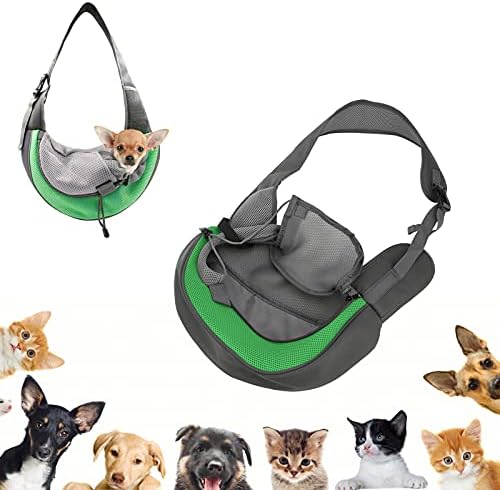 Bnineteenteam Преносима Чанта за домашни любимци, Дишаща Чанта през рамо за Кучета и котки