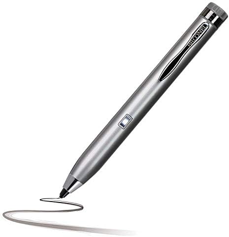 Активен цифров стилус Broonel Silver Mini Fine Point, съвместима с ASUS VivoBook S14 S431FL 14 инча | ASUS VivoBook S14 S432FA