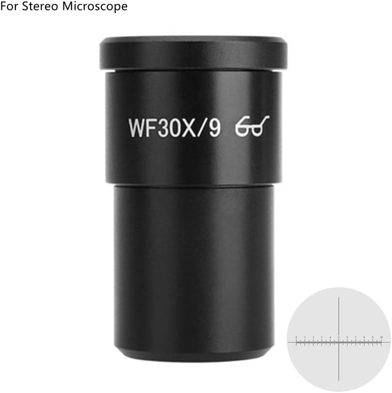 Аксесоари за микроскоп 1 бр. Окулярная оптична леща WF30X/9 с широк преглед, Окуляр, с висока точка на преглед, Микроскоп, за