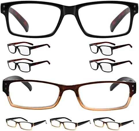 Eyekepper Спестете 10% на 5 опаковки класически очила за четене за мъже и 4 опаковки двухцветных ридеров +1,50