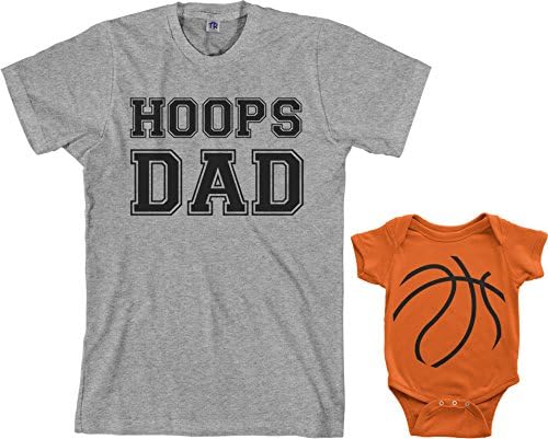 Детски Боди с обръча, за татко и Баскетбол и Мъжки t-shirt В тон