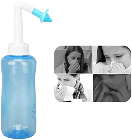 Neti Pot, Комплект за промиване на носа обем 500 мл 30 бр Сол за промиване на носа обем 0,2 мл, Бутилка за Промиване на носа,