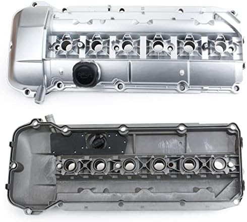 MITZONE Upgrade Kit алуминиева капачка на вентила е Съвместим с 2002-2006 година BMW X5 X3 530i 525i 325i 325ci