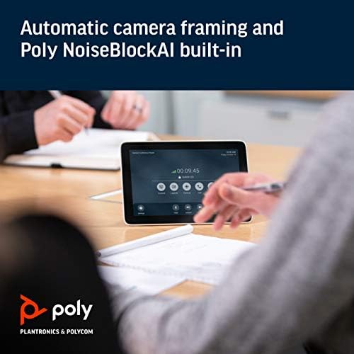 Поли - Studio X30 (Polycom) - Панел видео и аудио 4K Система на конферентна връзка за малки конферентни зали-