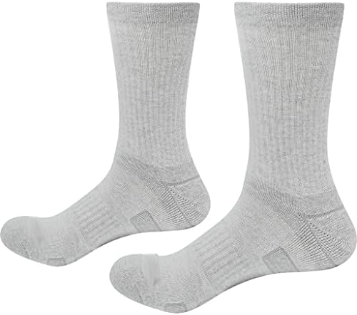 Мъжки абсорбиращи потта и дишащи памучни чорапи MJWDP с дебела дъното за спорт на открито