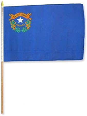 Флаг RFCO на щата Невада 12 x18 на клечка (1)