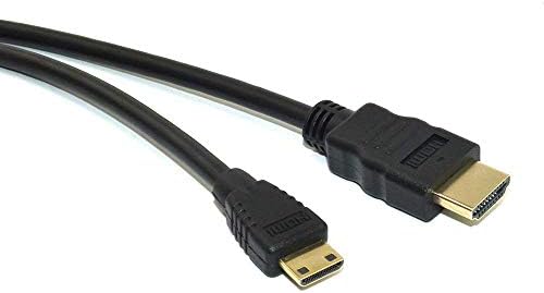 Кабел AlyKets 10 фута HDMI-Mini HDMI-Кабел за пренос на данни на фотоапарата HDMI за Nikon D3400, D3500, D7500, D850,