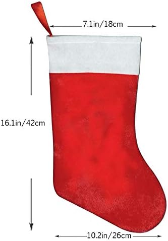 CORPDA Забавен Коледен Котка Коледен Отглеждане Персонализирани Коледни Чорапи, Класически Декорации За Отглеждане на