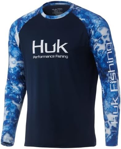 Мъжка риза за Риболов С Двойно Жаткой HUK с Дълъг Ръкав | Солнцезащитная