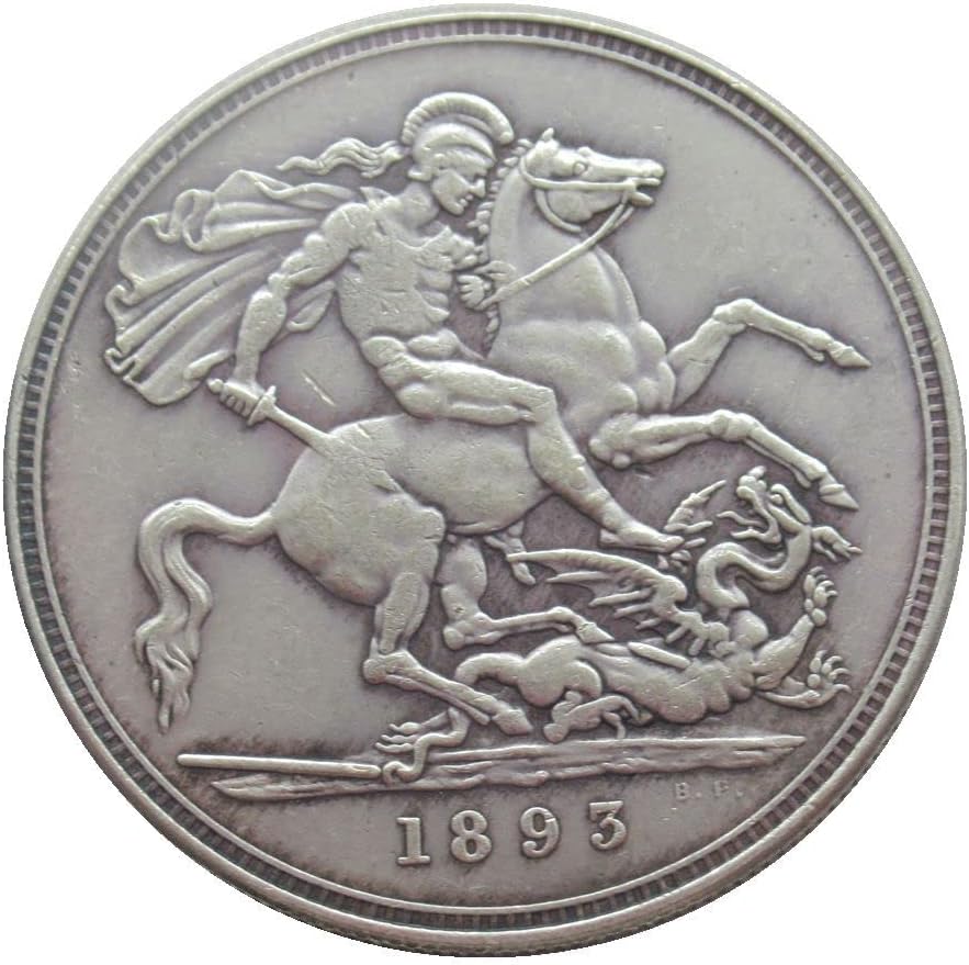 Британска Възпоменателна монета Чуждестранна Реплика на 1893 година на Издаване