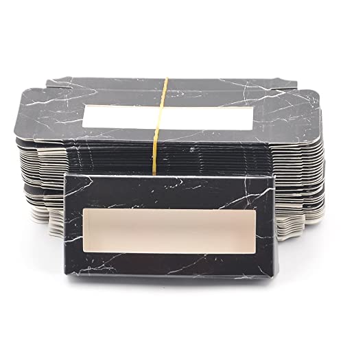 Опаковка за фалшиви мигли Книжен скоростна Кутия за мигли Опаковка 3D Мигли Грим Правоъгълни Седалките на Едро