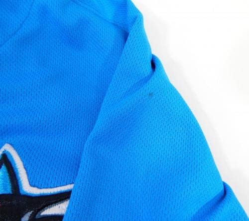 Маями Марлинз Jameson Макгрейн 57 Излиза в игра Синя риза 48 DP22200 - Използваните в играта тениски MLB