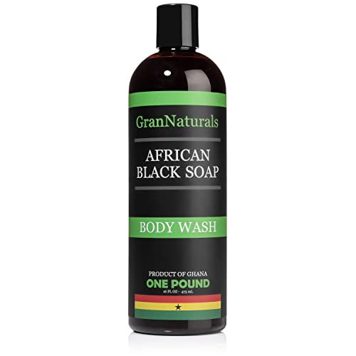 GranNaturals Четка За Коса От Кабаньей Четина и Африкански Черен сапун За Измиване на Тялото