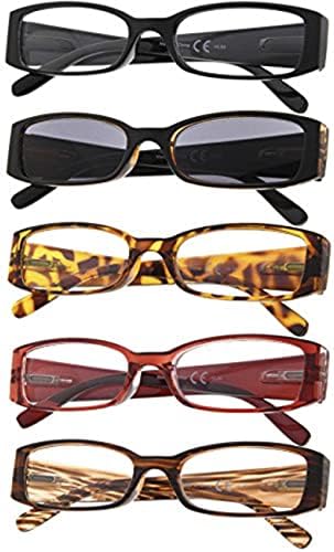 Комплект за класически Очила за четене Gr8Sight за жени и мъже +1,25