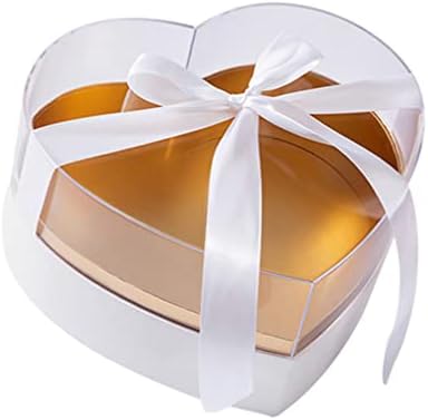 Кутии във формата на Сърце Toddmomy Акрилна Кутия За Цветя във Формата На Сърце, за Опаковане на Подаръци за Свети