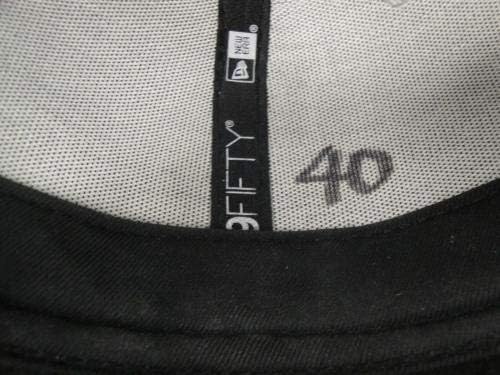 40 Използвана в играта Los Angeles Dodgers бейзболна шапка / бейзболна шапка, издаден от екипа, Размер на шапки