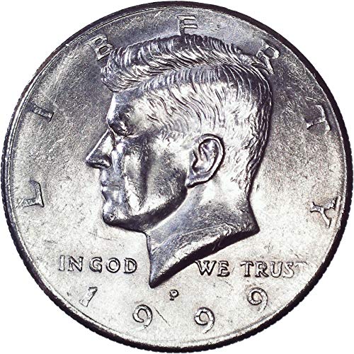 1999 Rv Кенеди Полдоллара 50 Цента Диамант, Без да се прибягва