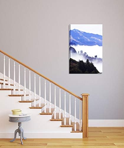 Gango Home Décor Big Sur I, Изобразително изкуство, Фотография: Алън Хаузенфлок; Един платно ръчна изработка