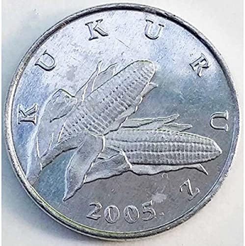 Европейската Новата Монета Хърватия 1 Лапа 2005 г. пускането на Чуждестранните Монети Паметник