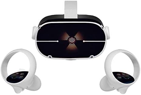 Предупреждение за радиация Oculus Quest 2 Skin VR 2 Skins Слушалки и контролери Стикер, Защитен Стикер Аксесоари