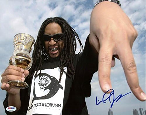 Рапърът Lil Jon Crunk Подписа Автентична Снимка 11X14 С Автограф на PSA/DNA U23525
