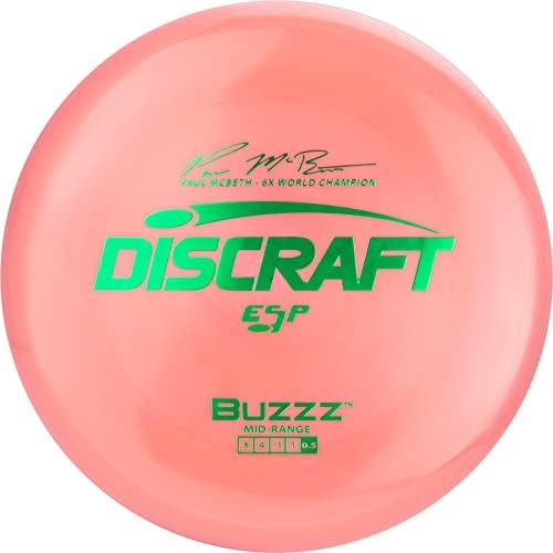 Диск за голф среден обсег Discraft ESP Buzzz Paul McBeth 6X Signature Series 170-172 Грама