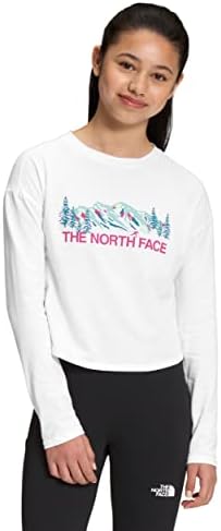 Тениска за момичета The NORTH FACE с графичен модел L/S