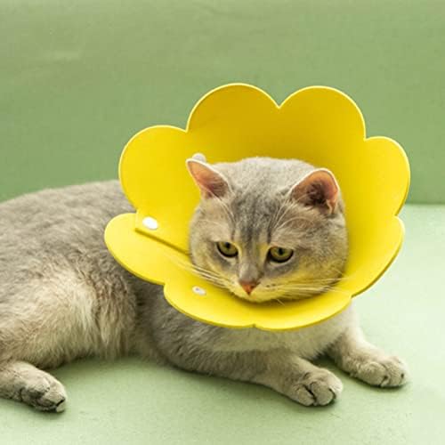 Ipetboom колиета слънчеви цветя 2 елемента котка яка за възстановяване на домашни любимци конус яка коте възстановяване