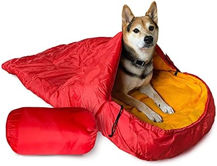 Спален чувал Vegapop Red Dog за особено големи кучета с чанта за съхранение - Преносимо Топло Водонепроницаемое