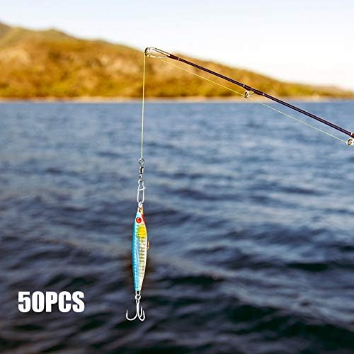 Yosoo Health Gear Риболовен Вертлюг с Капаче, Шарикоподшипниковые Панти от Неръждаема Стомана, Риболовни Панти