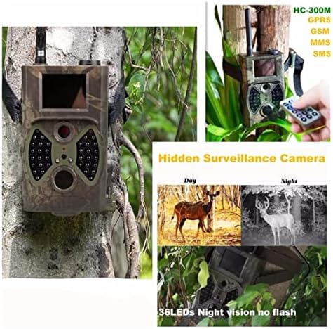 Trail Camera Ловна Камера HC300M 12MP MMS GPRS GSM HC300M 1080p Детектор на Движение за Наблюдение на Дивата