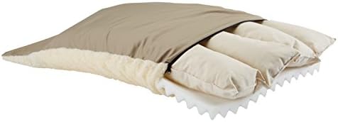 Двойна Удобно легло Great State за домашни любимци, 42 на 36 см, Кафява