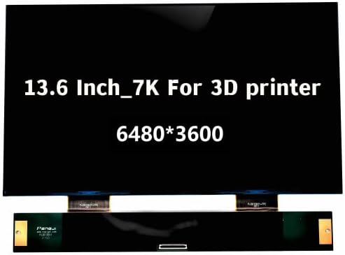 Подмяна на екрана LCD Монохромен екран 7К за печат Anycubic Photon M3 Max, 13.6 инча, резолюция 6480x3600