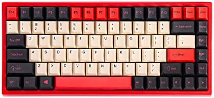 Механична клавиатура YUNZII KC84 SP с възможност за гореща подмяна на 84 комбинации с клавишными главни букви, оцветени