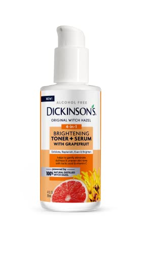 Осветляющий Тоник с гамамелисом от Dickinson + Серум с грейпфрут