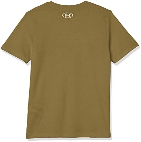 Градинска тениска с къс ръкав за момчета Under Armour, Тениска с кръгло деколте, Тента-2, Среден размер САЩ