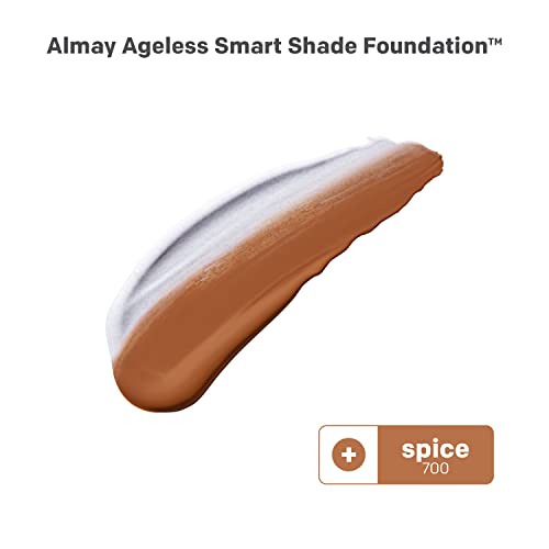 Анти-стареене тонален крем Almay Smart Shade за грим за лице с хиалуронова киселина, ниацинамидом, витамини С и е, Хипоалергичен,