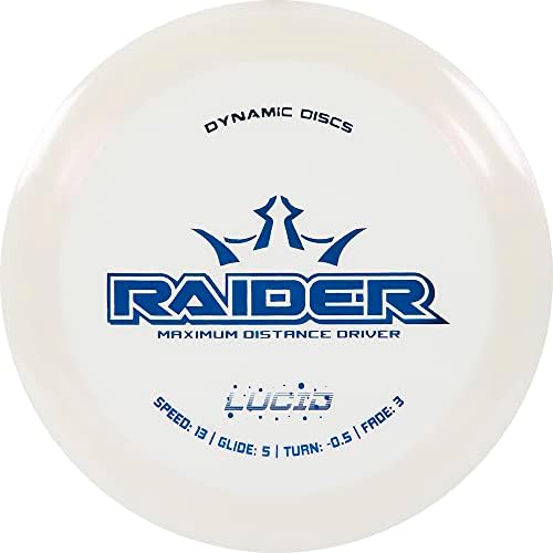 Динамични дискове Трептяща Прозрачна диск за голф Ice Raider Distance Driver Disc Golf [Цвят ще варират]