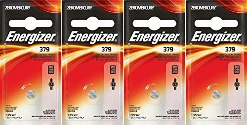 4 Батерии Energizer 379BPZ с нула съдържание на живак