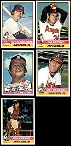1976 Печели Калифорнийски ангели Около команден сет California Angels (Сет) NM Angels