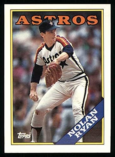 1988 Topps 250 Нолан Райън Хюстън Астрос (Бейзболна картичка) Ню Йорк /MT Astros