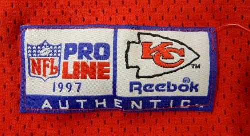 1997 г. Канзас Сити Шефове Донъл Бенет №30, Издаден в Червената фланелка 42 DP15630 - Използваните тениски за игри NFL