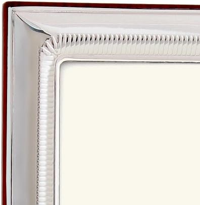 Плисирани рамка от сребро Eccolo Made In Italy побира снимка с размери 8 х 10 см