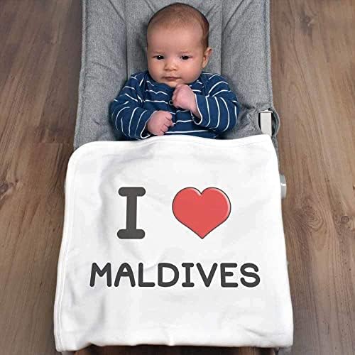 Детско Памучно одеало /Шал Azeeda I Love Maldives (BY00025415)