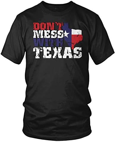 Мъжки t-shirt Amdesco Не связывайся с Тексас