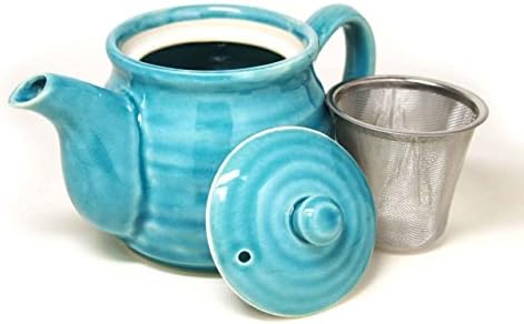 Турски Синьо комплект от 2 Японски чайници порцеланов Произведено в Япония