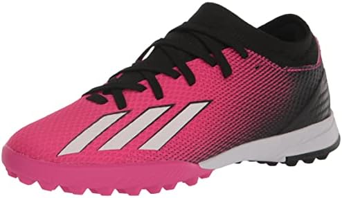 футболни обувки adidas X SPEEDPORTAL.3 Turf, Team Shock Розово/Zero Металик/Черен, за малки деца, Унисекс, 3 бр.